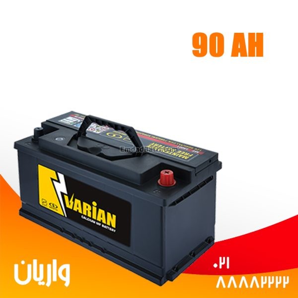 باتری 90 آمپر واریان صبا باتری