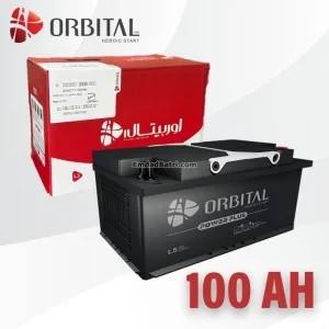 باتری 100 آمپر اوربیتال سپاهان باتری