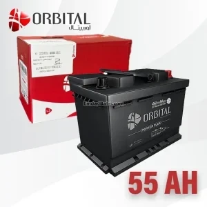 باتری 55 آمپر اوربیتال سپاهان باتری