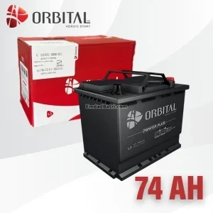 باتری 74 آمپر اوربیتال