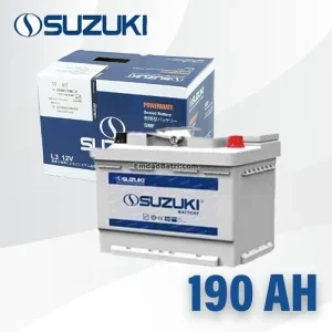 باتری 190 آمپر سوزوکی سپاهان باتری