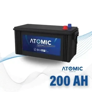 باتری 200 آمپر اتمیک سپاهان باتری
