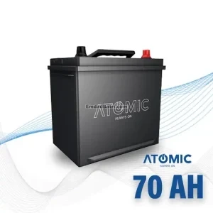 باتری 70 آمپر اتمیک سپاهان باتری