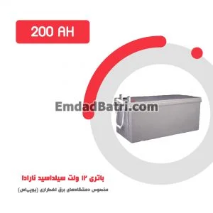 باتری 200 آمپر ساعت یو پی اس نارادا