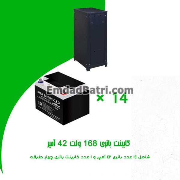 کابینت باتری 168 ولت 42 آمپر