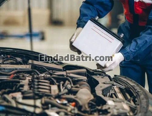 تعویض باتری خودرو در محل
