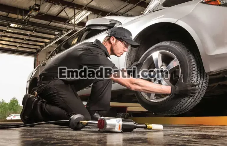 چرخاندن لاستیک ها