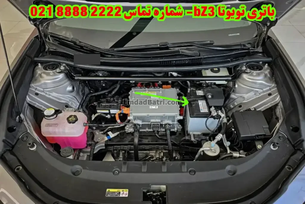 محل باتری تویوتا bZ3
