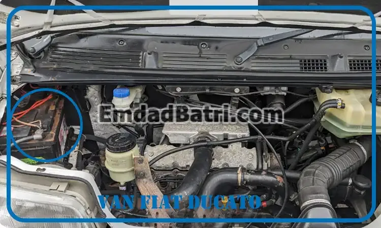 باتری ون فیات دوکاتو