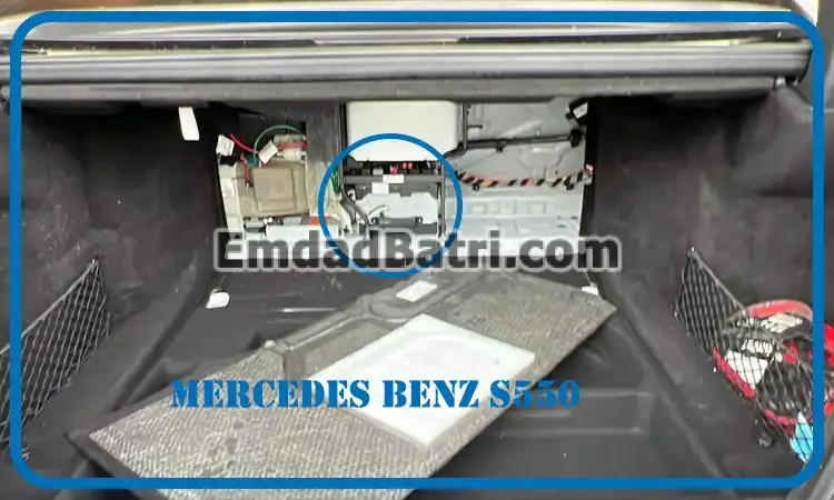 باتری مرسدس بنز S550