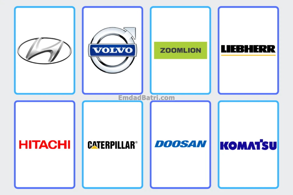 نصب باتری بیل مکانیکی